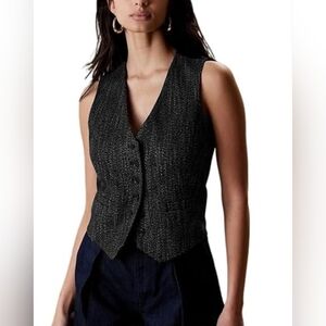 EUC Tweed Vest